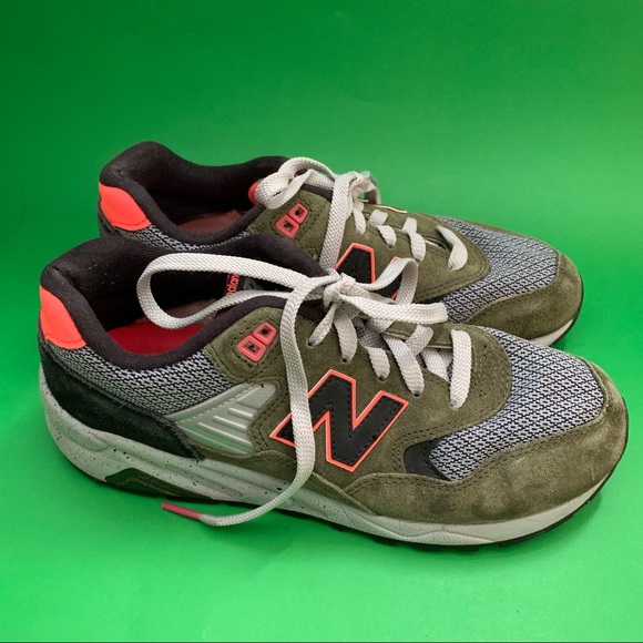 New Balance Shoes - New Balance 580 Elite Edition Athletic Running Shoes Green WRT580CI Women 7.5